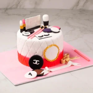 Makeup bias Cake