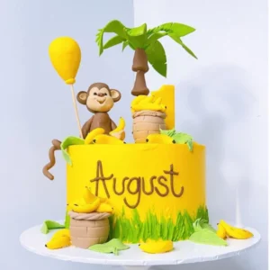 Monkey Themed Designer Cake