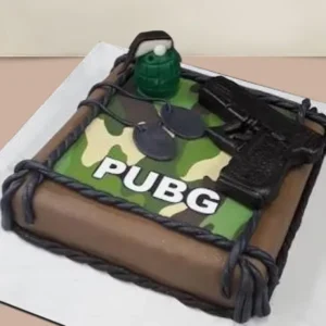 PUBG Lover Theme Birthday Cake
