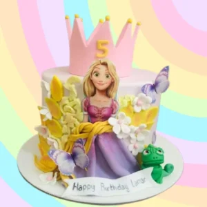 Repunzel Theme Cake
