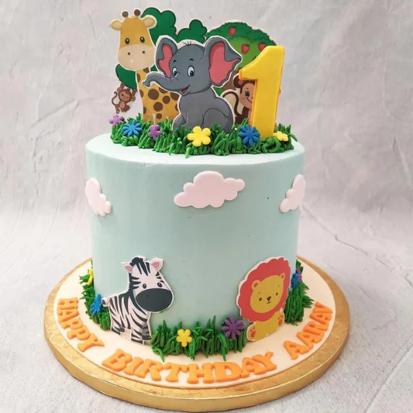 Safari Designer Cake