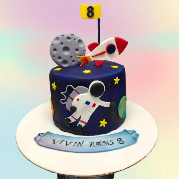 Space Research Cake