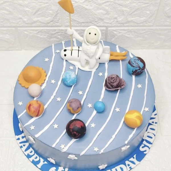 Spae Exploration Theme Cake