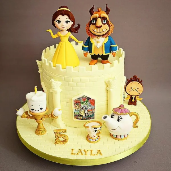 beauty and the beast designercake