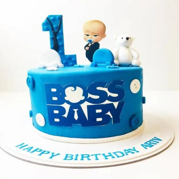 boss baby designer cake
