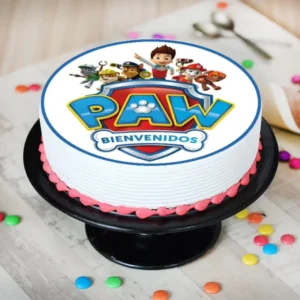 customized paw petrol cake